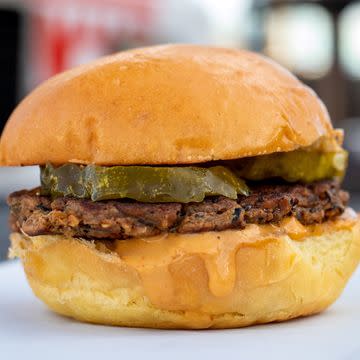 Black bean and veggie slider meal