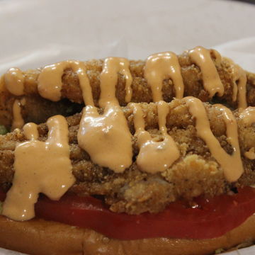 Catfish Po' Boy Sandwich