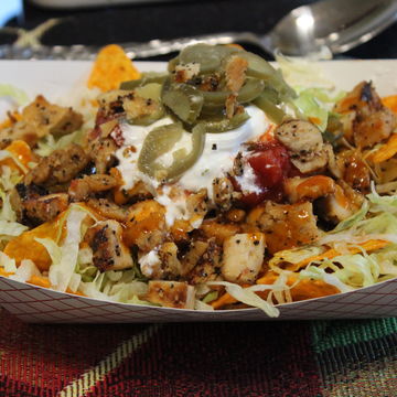 Jerk Chicken Nacho Supreme