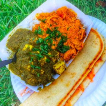 #4 Two Curries & Naan