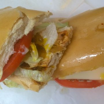Cuban Style Chicken Sandwich
