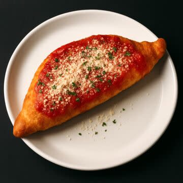 Calzone w/ Meatballs