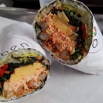 Shrimptopia Burrito