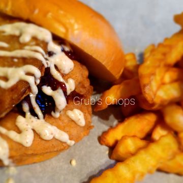 Fried Pork Chop Sandwich 