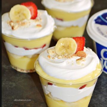 Strawberry Banana Pudding