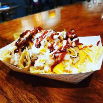 901 Loaded BBQ Chicken Nachos