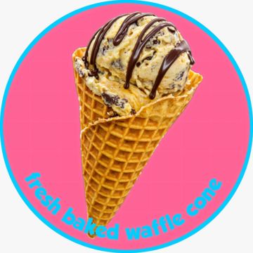 Fresh-made Warm Waffle Cone