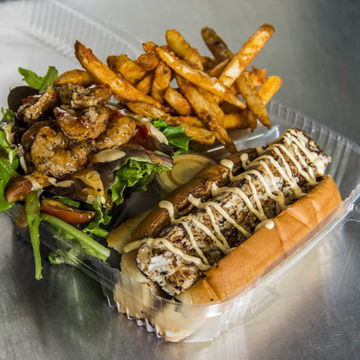 Firecracker Shrimp Po Boy Combo 