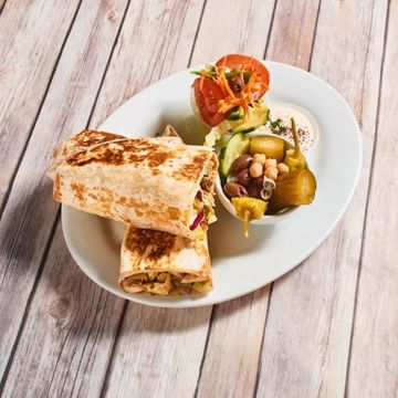 Arabic Shawarma Sandwich
