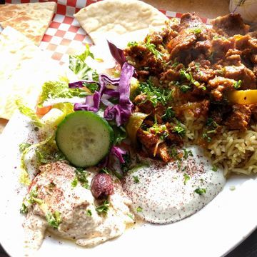 Lamb & Beef Gyros Plate