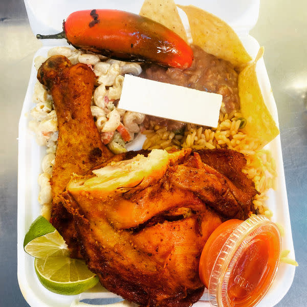 Pollo Asado Plate 