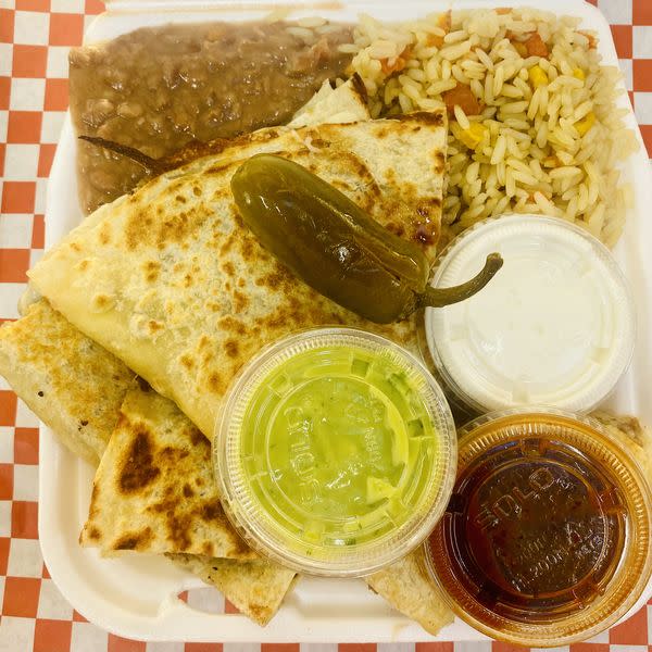 Quesadilla Plate 