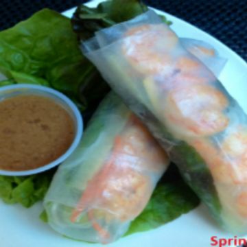 Shrimp Mango Spring Rolls