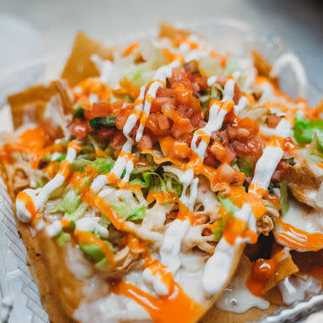 Buffalo Chicken Nachos