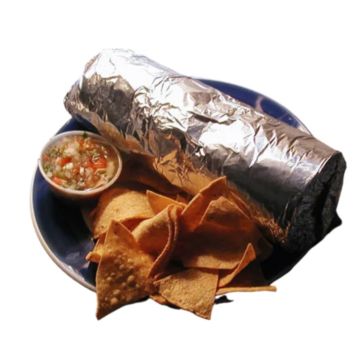 Crispy Chicken Mission Style Burrito