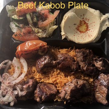 Beef Kabob Plate