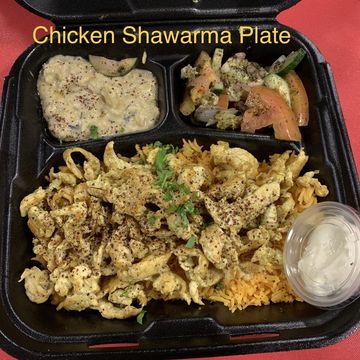 Chicken Shawarma Plate
