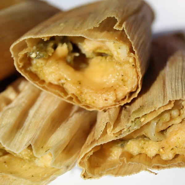 Cheese Tamales (Dozen)