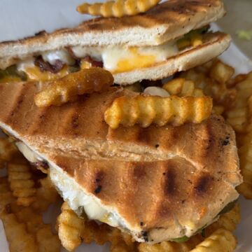 Stuffed Grilled Cheese