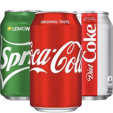 Assorted Canned Soda