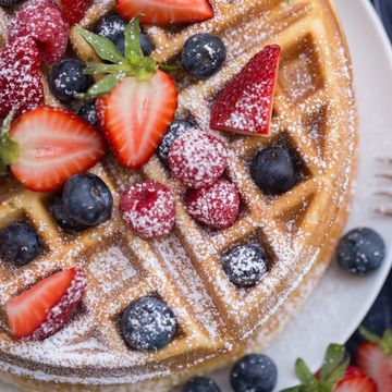 Homemade waffle