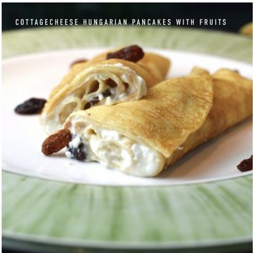 Cottage Cheese Pudding Pancake