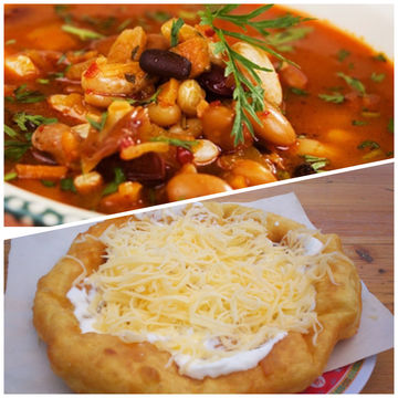 Soup plus Fried Dough Combo 