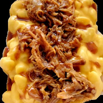 Pulled Pork Mac and Cheese 