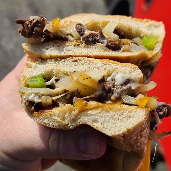 Steak & Cheese Hero Sandwich
