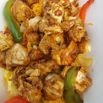 Bourbon Chicken Brunch Bowl 