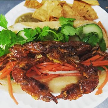 Softshell Crab Banh Mi
