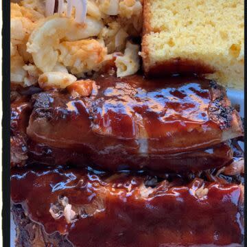 BBQ Rib Meal w/ 2 Sides