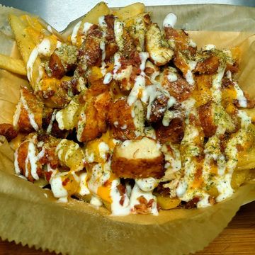 Crunchy Chicken Loaded Fries