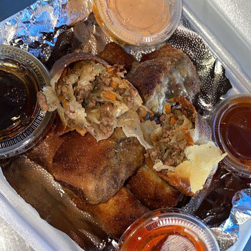 3 Meaty Egg Rolls