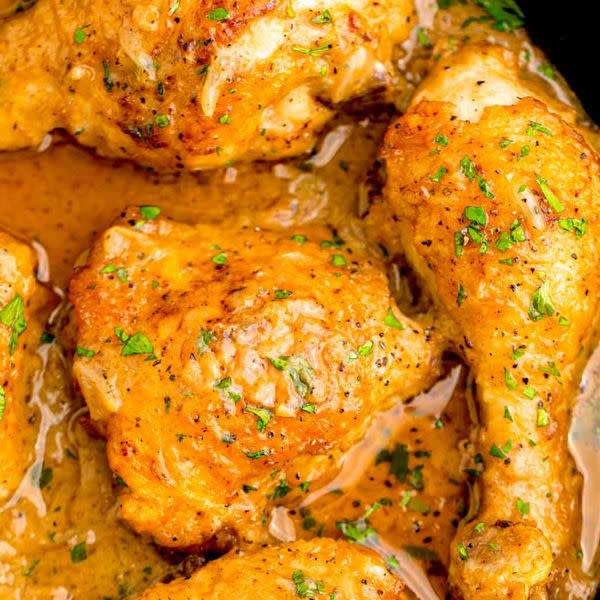 Smothered Chicken (Dark Meat)