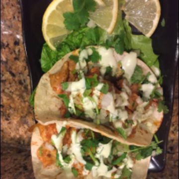 Spicy Asian Tacos