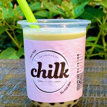 Matcha Chilk Boba Milk Tea