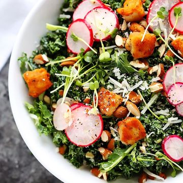 Green Caesar Salad 