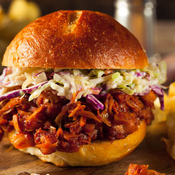 Vegan Pulled Pork Slider 