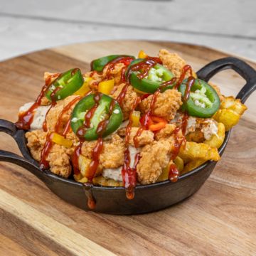 Chicken & Crab Loaded Fries