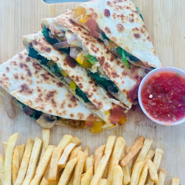 Veggin Out Quesadilla