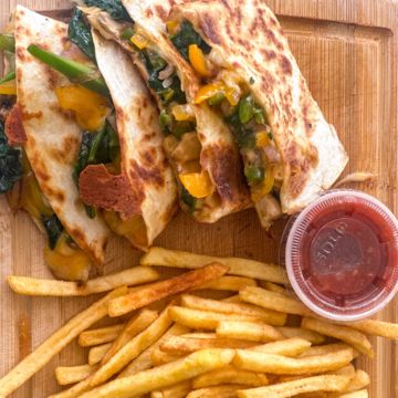 Veggin Out Quesadilla