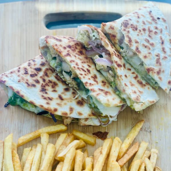 Chicken Pesto Quesadilla