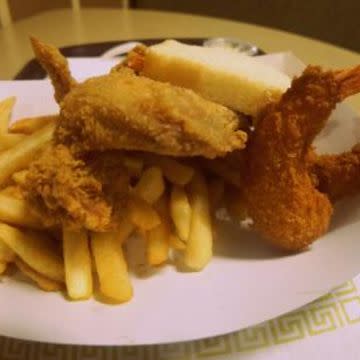 Chicken, Shrimp & Fries 