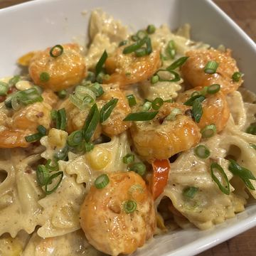 Rasta Pasta w/Shrimp