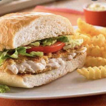Fish Sandwich (Pan con Pescado)  