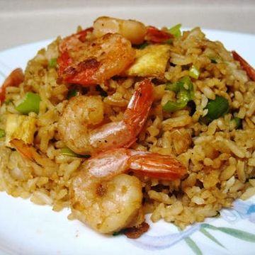 Shrimp Fried Rice (Chaufa de camarones) 