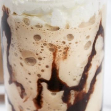 Chocolate Chip Frappe w/ Whipped Cream
