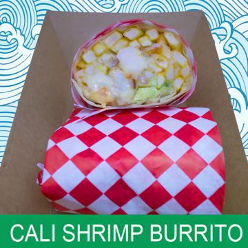 California Shrimp Burrito 