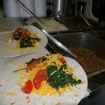 Garden Veggie & Black Bean Quesadilla    